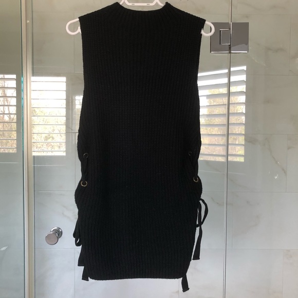 Side Tie Knit Shirt - Picture 4 of 4